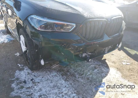 2022 BMW X6 xDrive40I z USA, uszkodzony, nr VIN 5UXCY6C03N9J59133